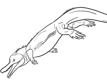 Champsosaurus